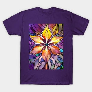 Stained Glass Lily T-Shirt